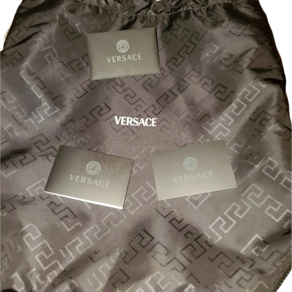 Versace Drawstring Unisex Rucksack Nylon Drawstring Bag - Picture 9 of 11